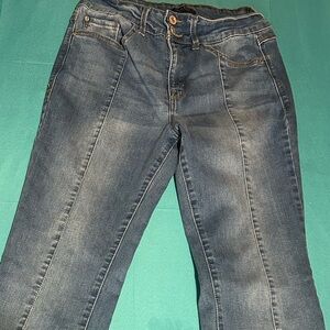 Curve Classic Denim Flare Jeans for Women